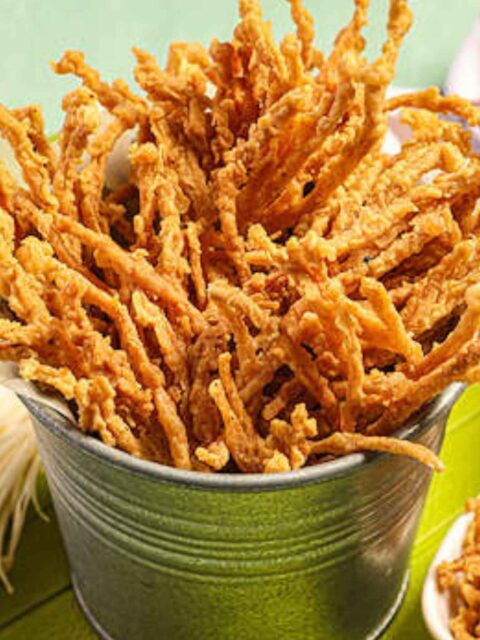 Cara Memasak Jamur Enoki Crispy