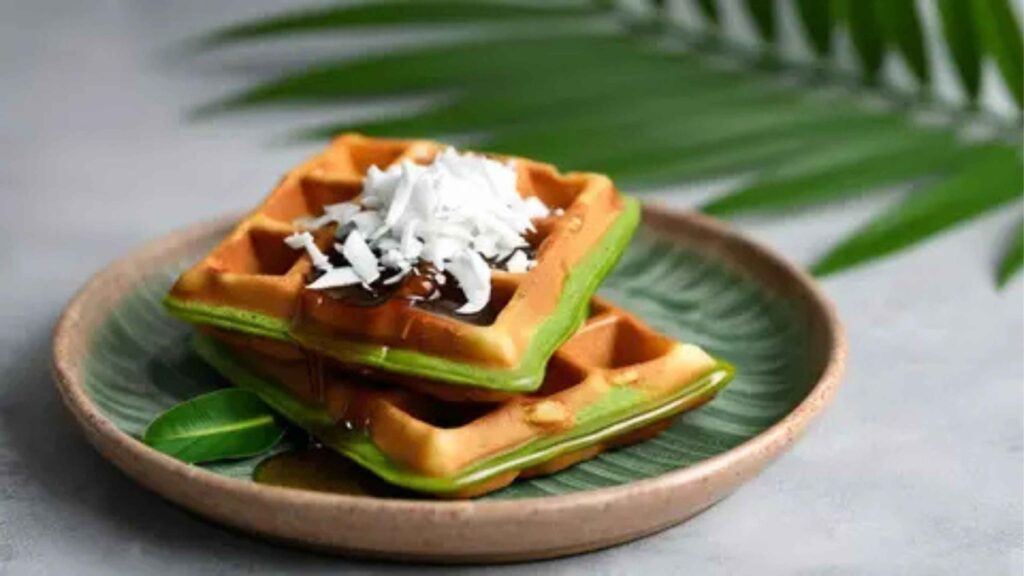 Resep Klepon Waffle Lumer
