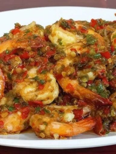 Resep Udang Chili Padi