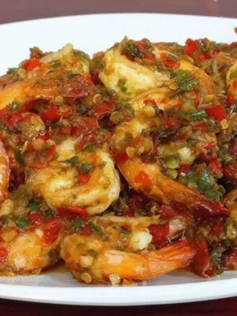 Resep Udang Chili Padi