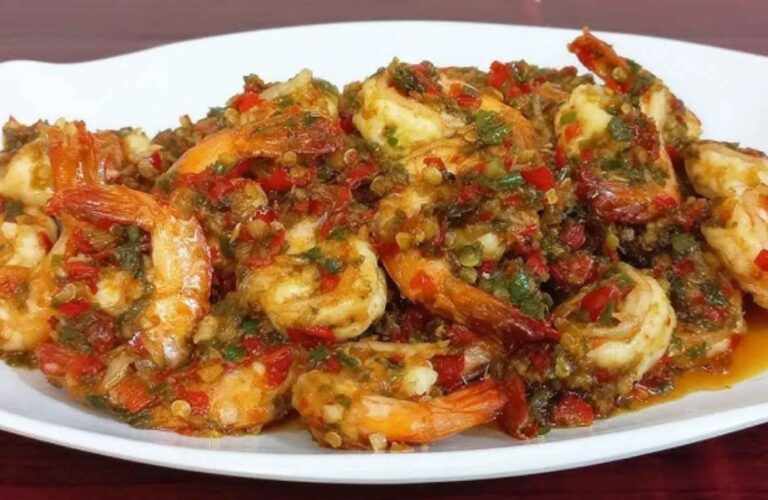 Resep Udang Chili Padi