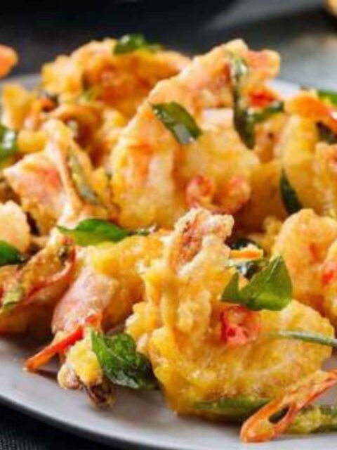 Resep Udang Salted Egg