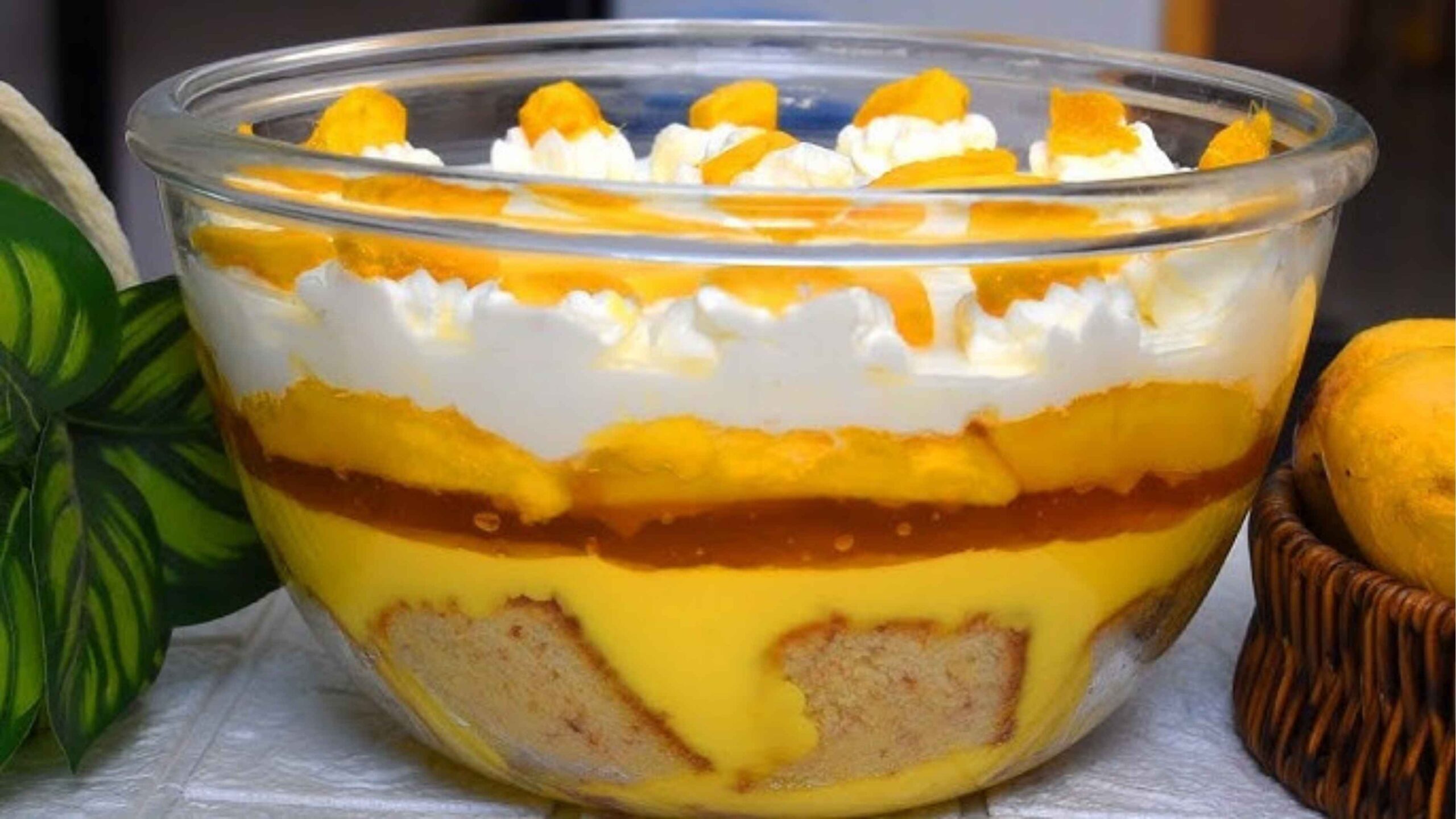 Resep Mango Trifle Segar